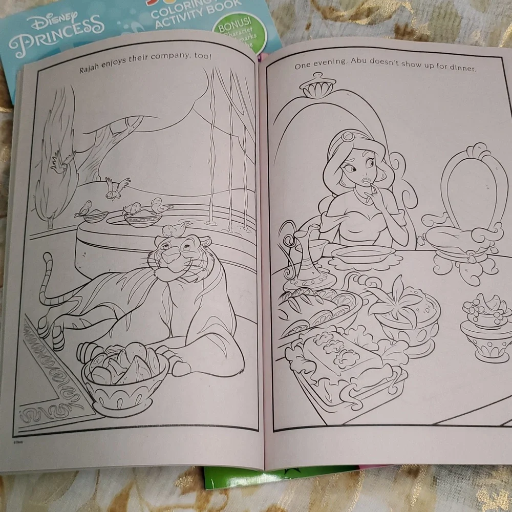 Princess Coloring and‎ Activity Book Set